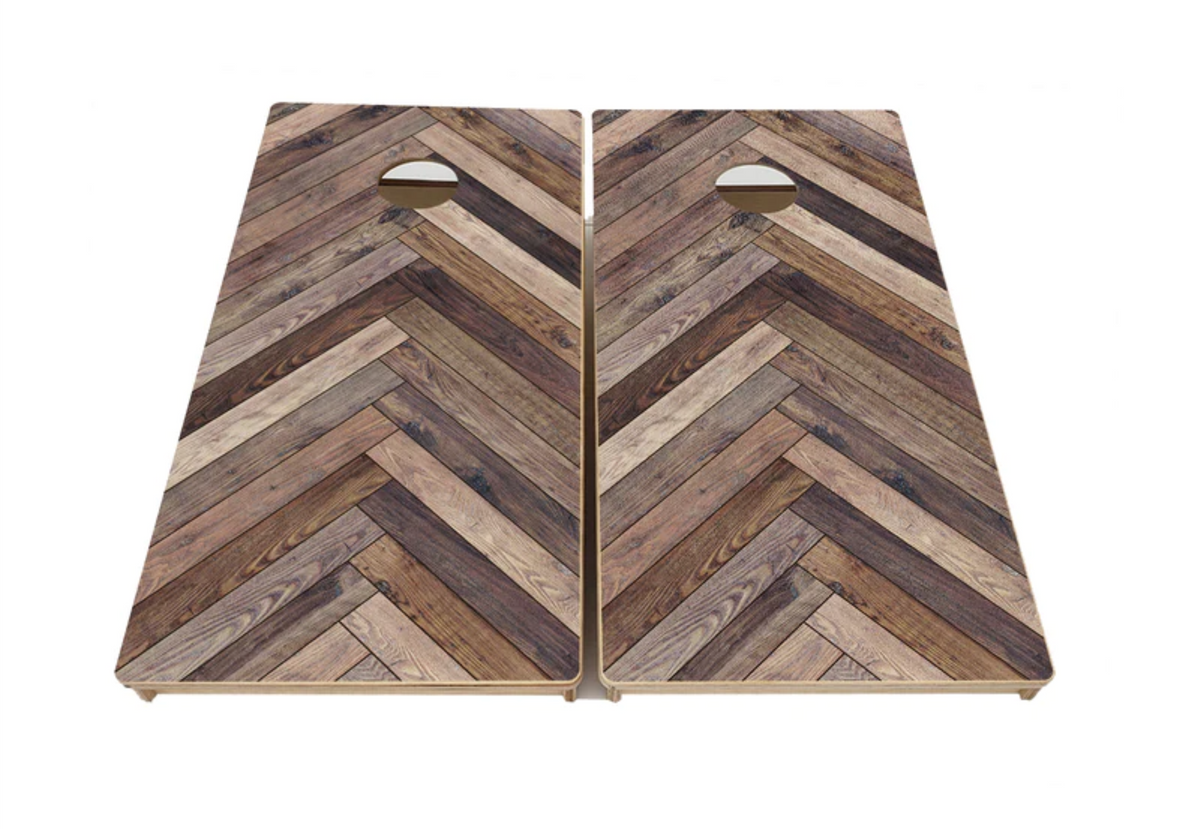 Herringbone Cornhole Boards