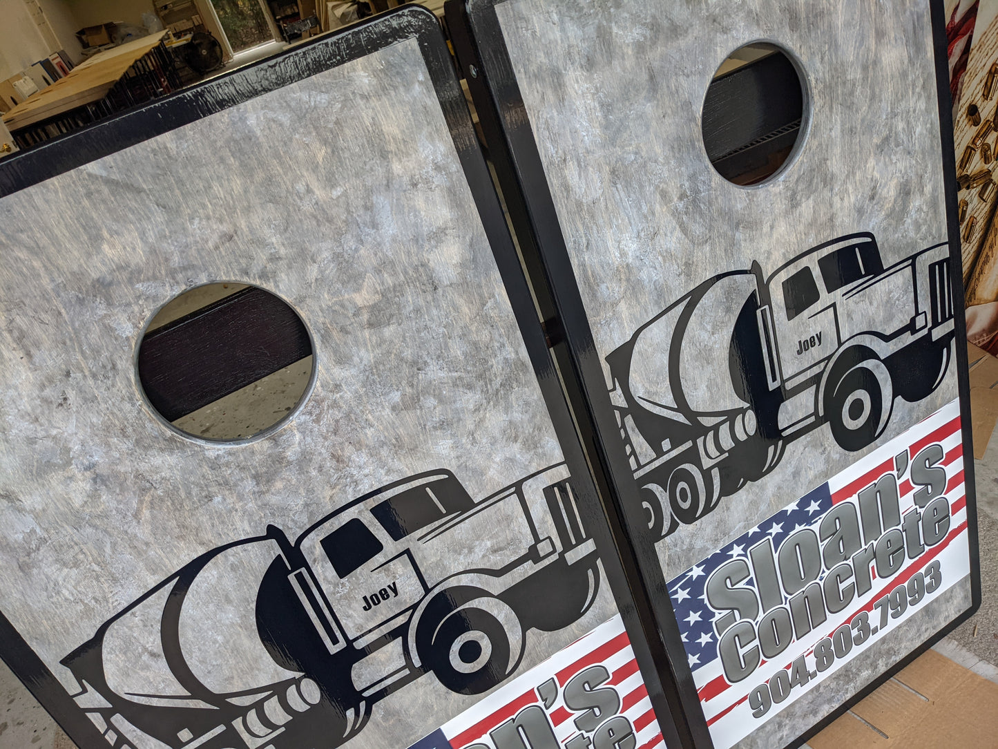 Custom Corporate Cornhole Boards