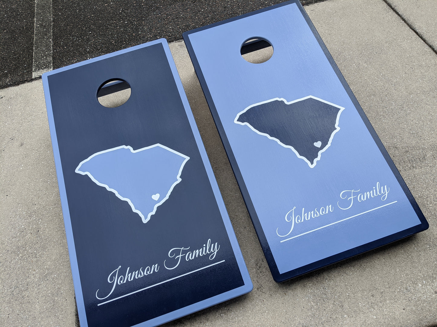 State add name Cornhole Boards
