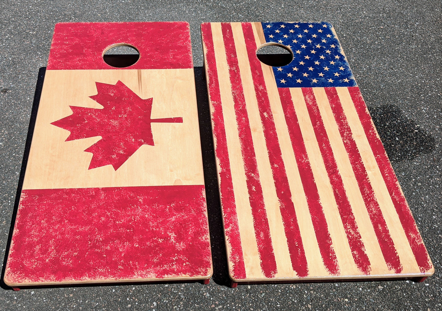 Custom Hand Painted Cornhole Boards