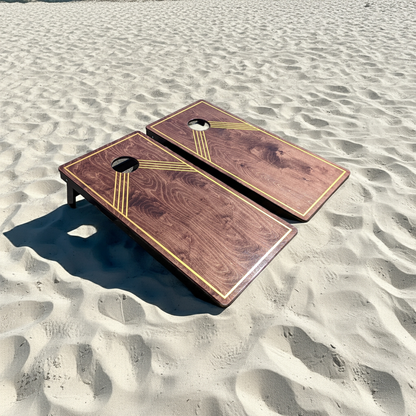 Art Deco Cornhole Boards