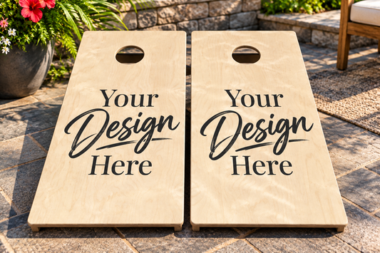 Custom Cornhole Boards - Tournament Style