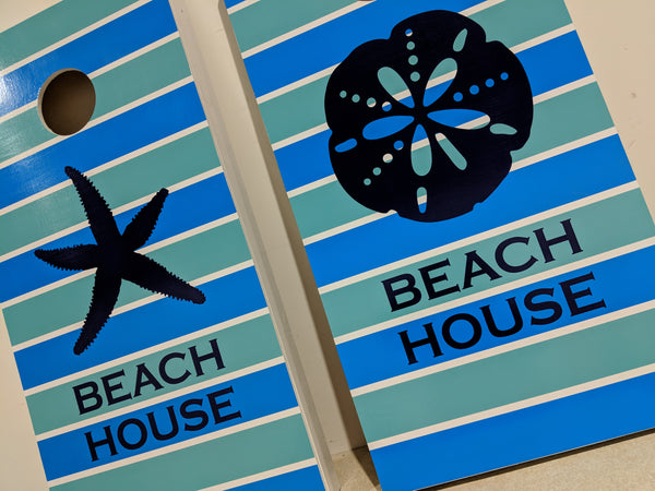Beach House Cornhole Boards