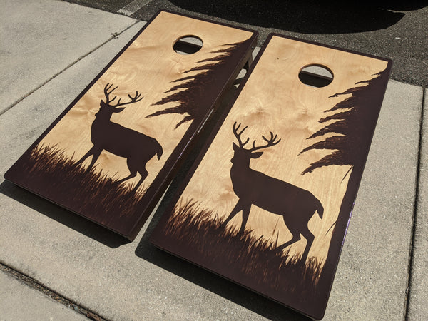 Custom Hand Painted Cornhole Boards