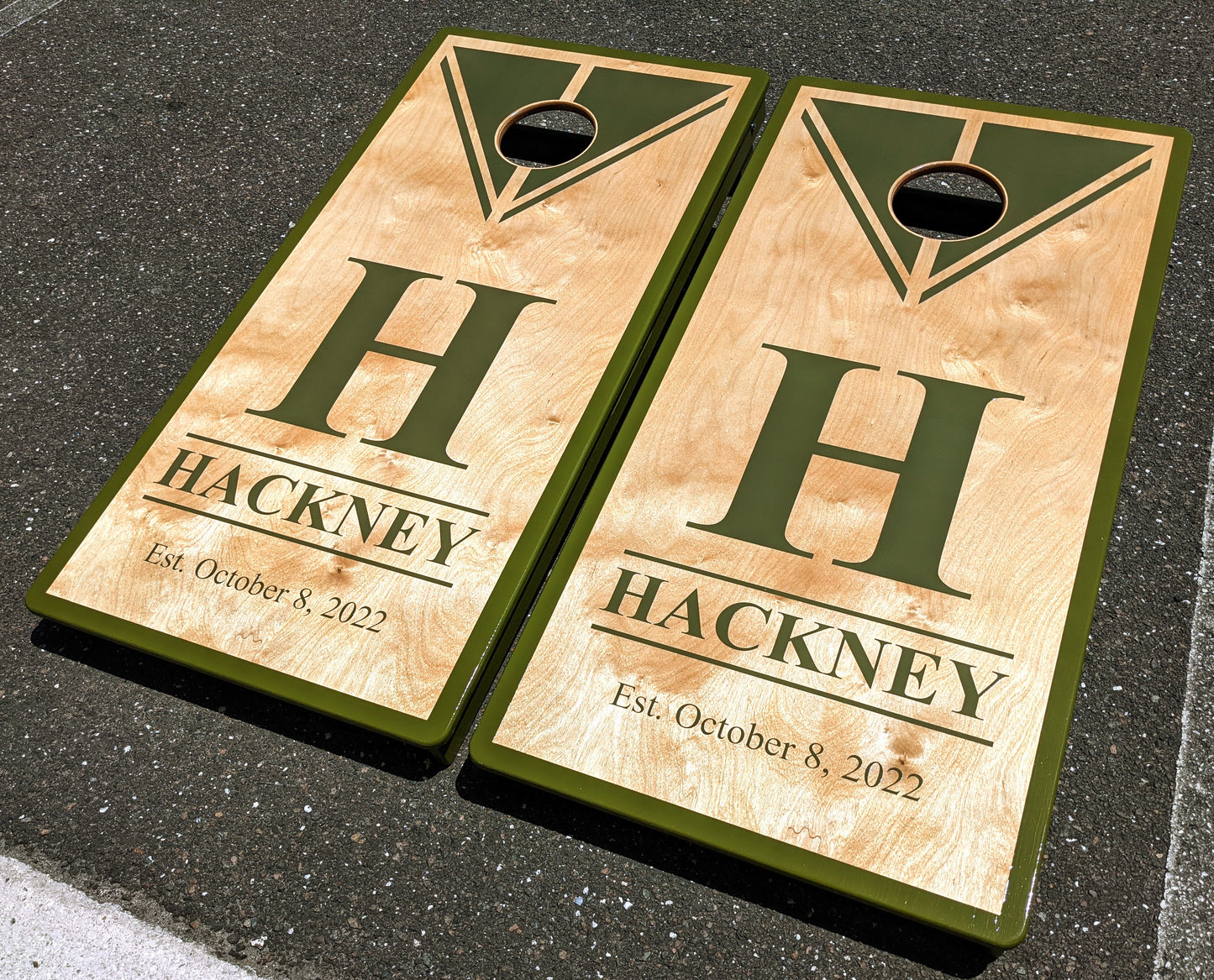 Wedding Sets Cornhole Boards